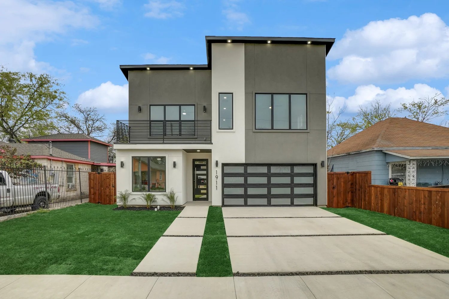 New construction home on Leath Street, Dallas